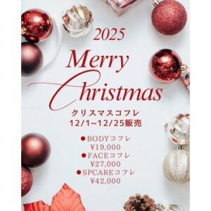 【★クリスマスコフレ販売★】